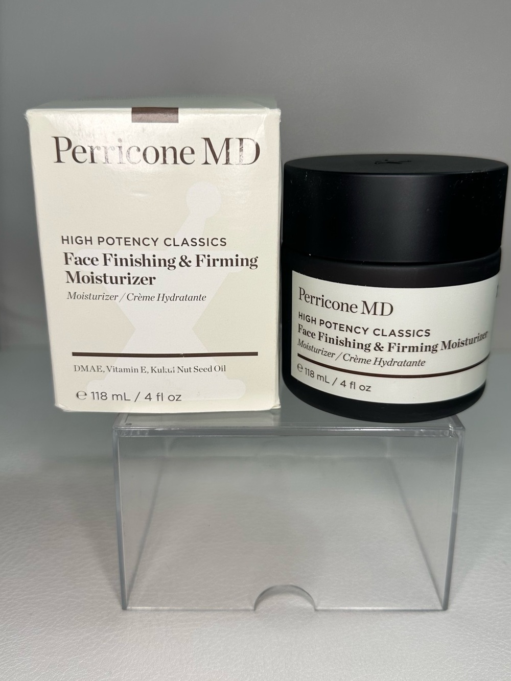 Perricone MD Face Finishing & Firming Moisturizer - Black and Cream Packaging